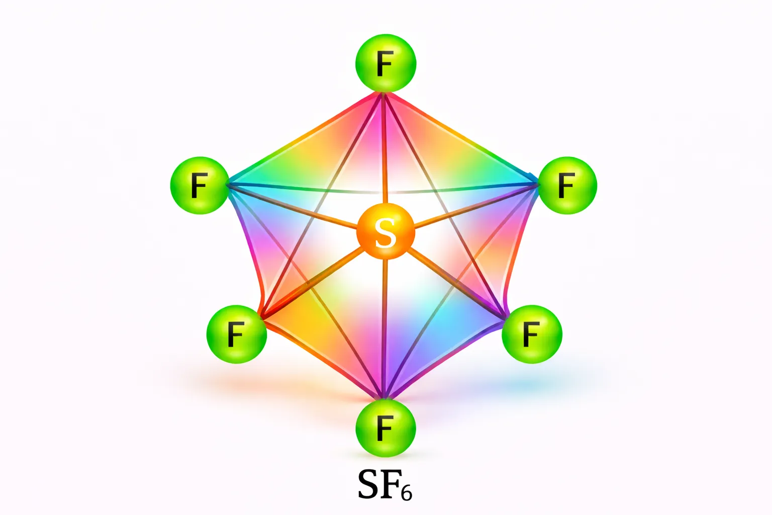 sp^3d^2 hybridisation in SF_6